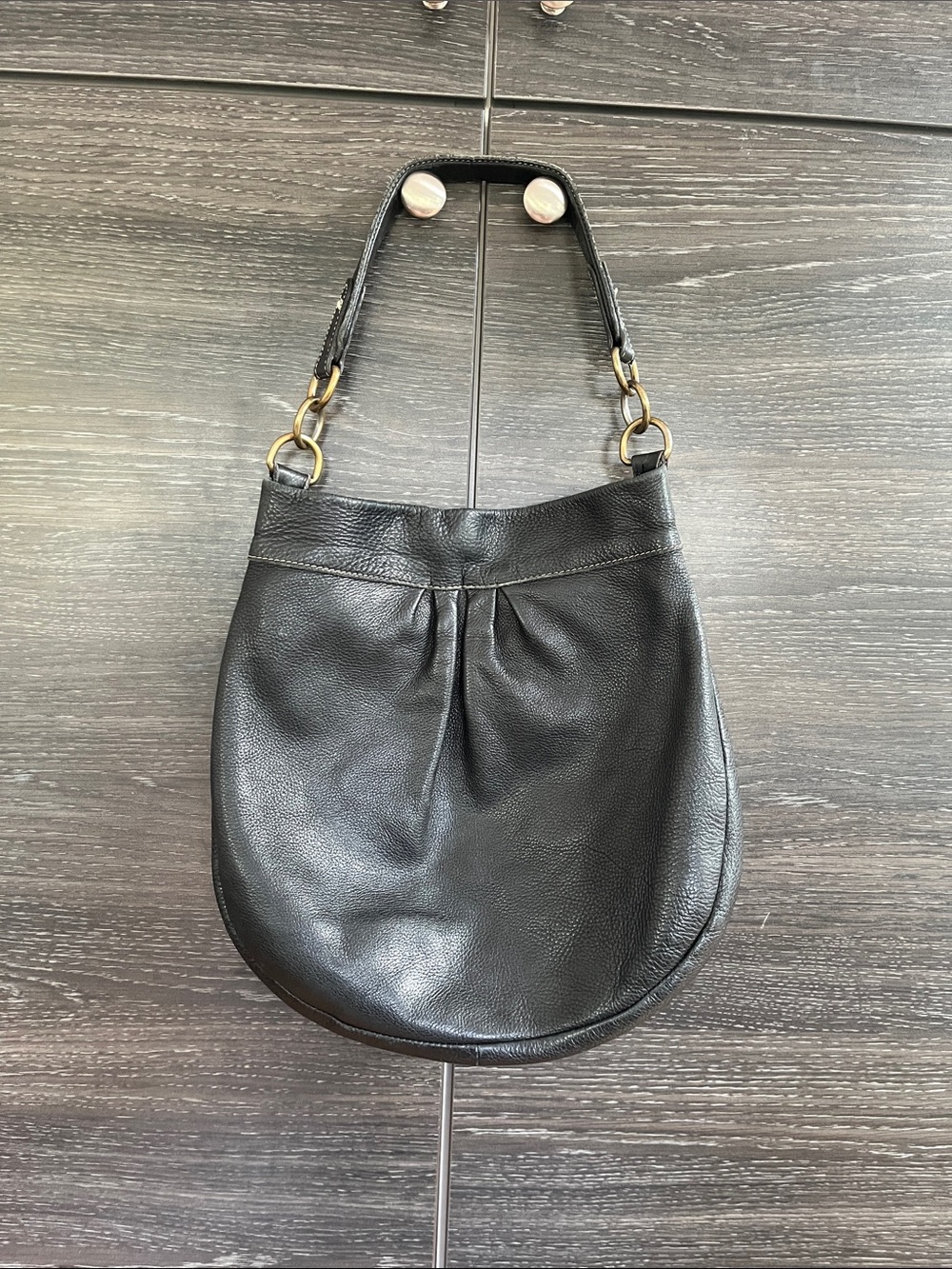 Roots Black Large Olivia Bag